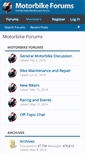 Mobile Screenshot of motorbike-forums.com